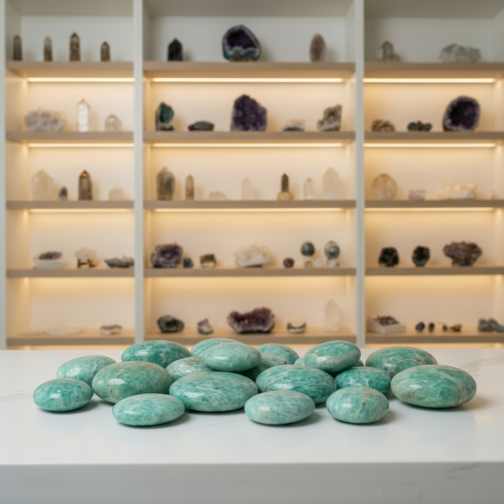 Crystal Worry Stones & Thumb Stones