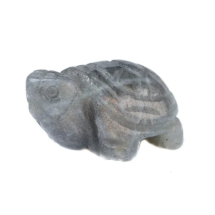 1PC Natural Crystal Rose Quartz Tortoise Amethyst Opal Animals Healing Stone Home Decor Fish Tank Crafts Small Decoration Gold Sandstone Crystal + Quartz