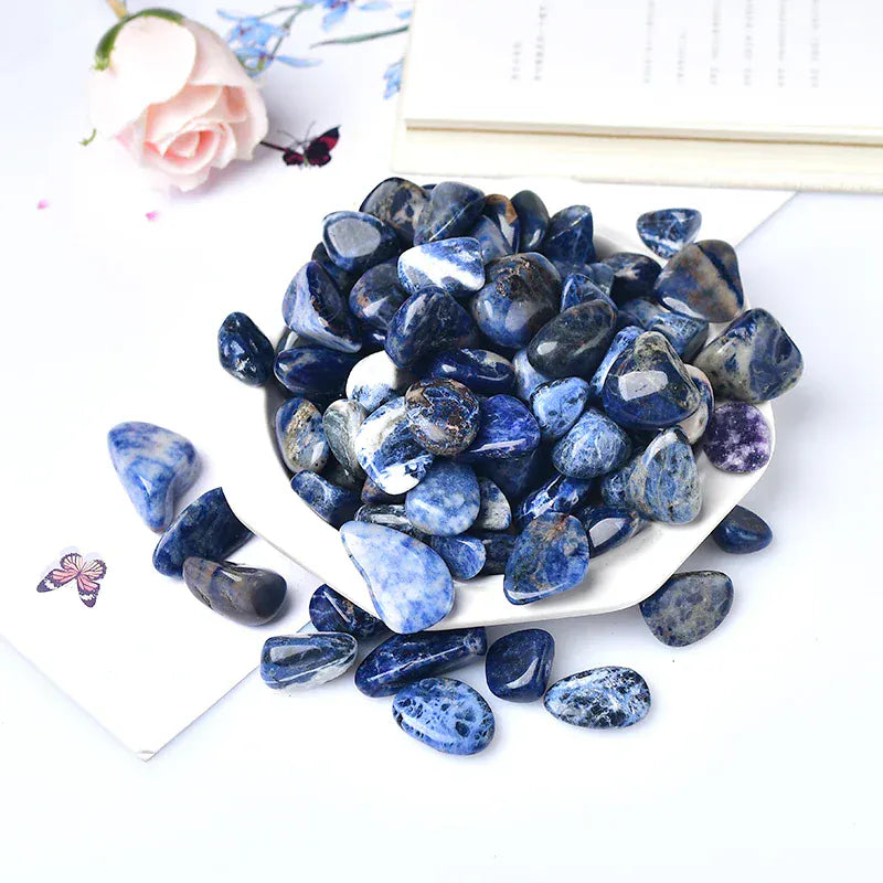 50g/100g Large Size 10-30mm Natural Crystal Quartz Amethyst Gravel Specimen Red Agate Lazuli Healing Stone Reiki for Aquarium Rose Quartz / 100g Crystal + Quartz