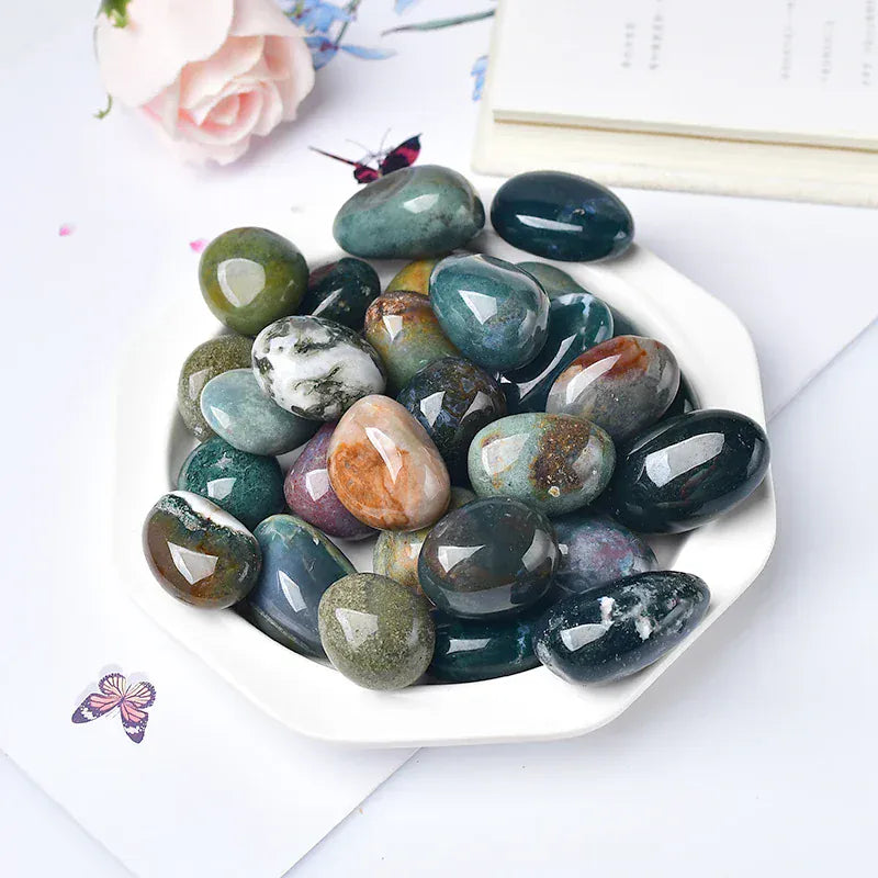 50g/100g Large Size 10-30mm Natural Crystal Quartz Amethyst Gravel Specimen Red Agate Lazuli Healing Stone Reiki for Aquarium Sodalite / 100g Crystal + Quartz