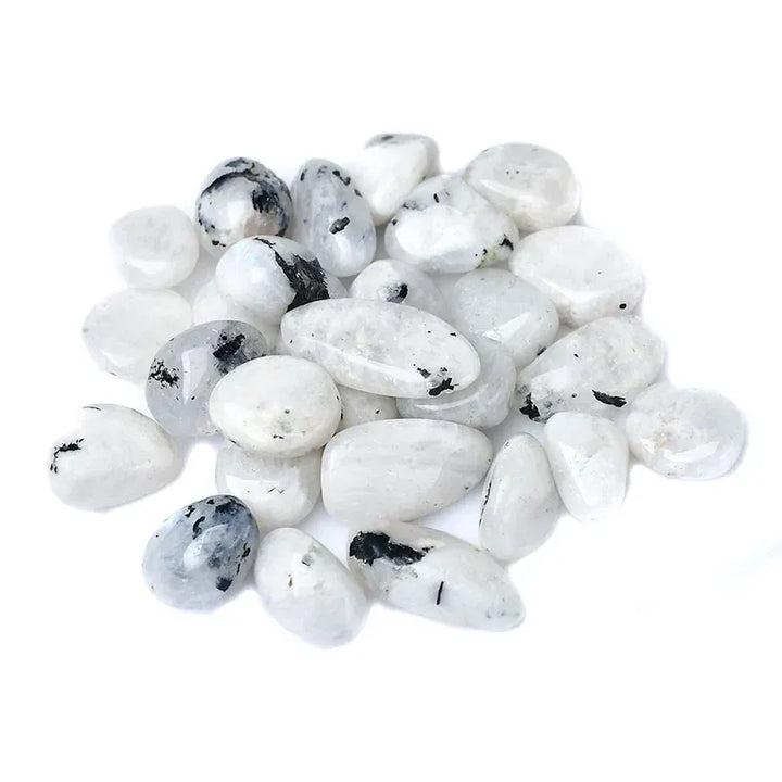 Natural Moonstone Crystal Quartz Gravel Specimen 10-30mm Healing Stone Reiki for Aquarium Home Decor Handmade Diy Gift