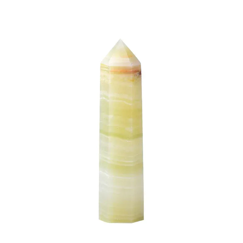 Natural Afghan jade Crystal Point Tower