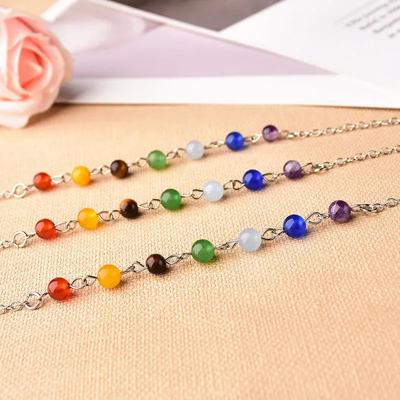 Reiki Healing 7 Chakra Pendulum Natural Crystal Wicca Hexagonal Prism Pyramid Stone for Dowsing Mineral Jewelry Amulet DIY gift