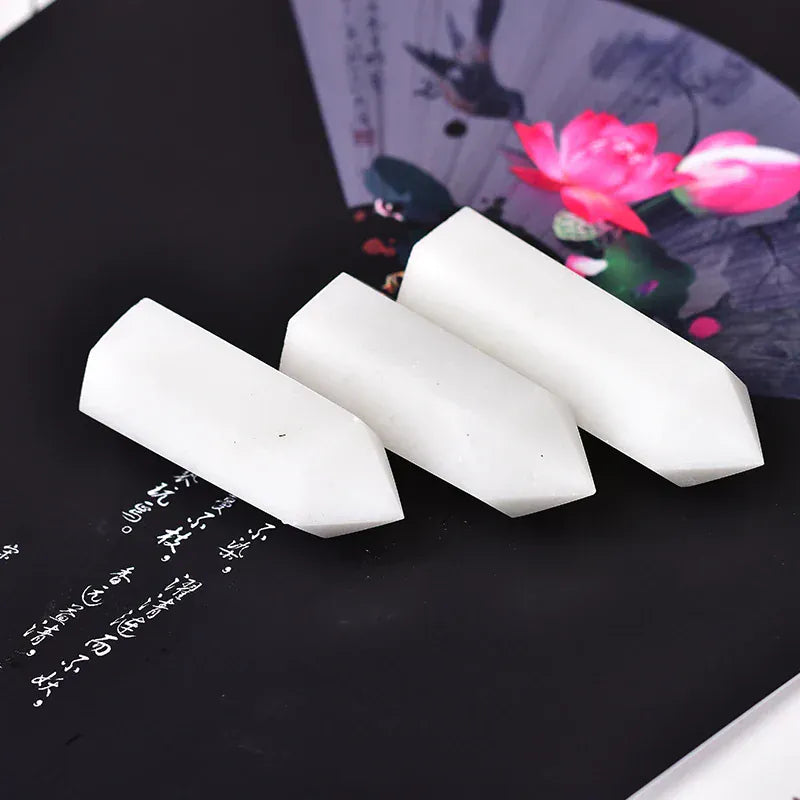 White Marble Crystal Point Tower