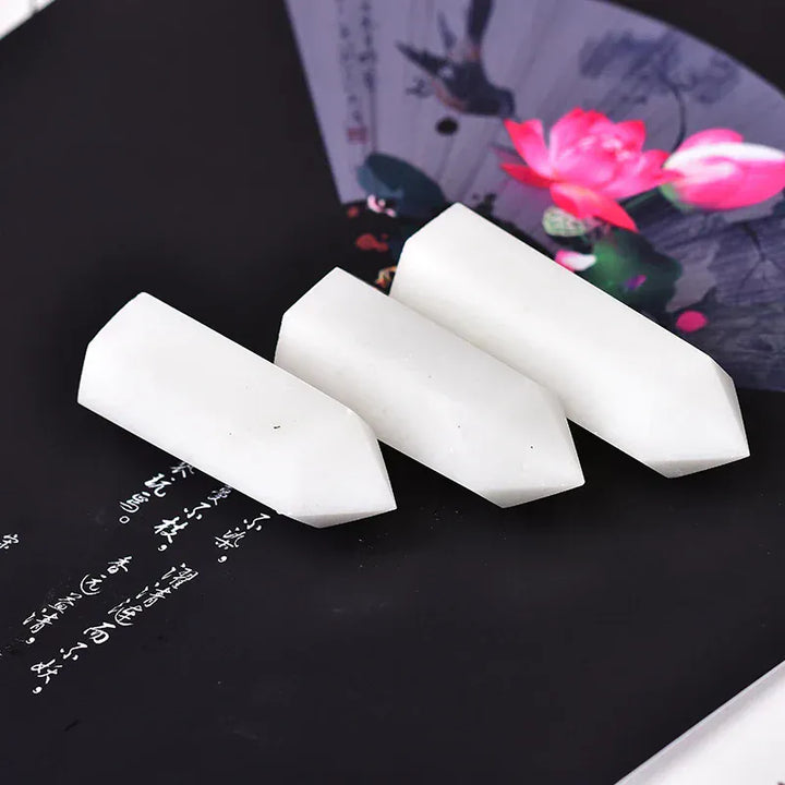 White Marble Crystal Point Tower