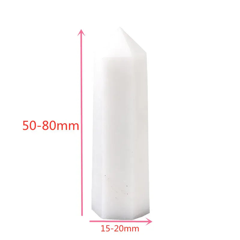 White Marble Crystal Point Tower