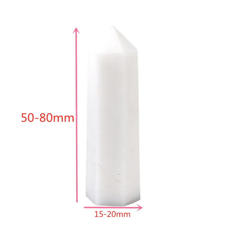 White Marble Crystal Point Tower