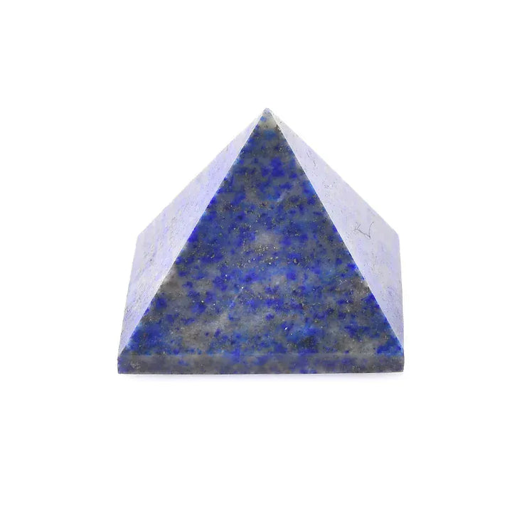 Natural Crystal Pyramid Lapis Lazuli Healing Stone Reiki Energy Quartz Meditation Ornaments Natural Stone Carved Tower Point