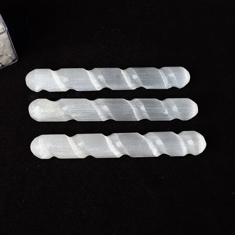 Selenite Wand Crystal Point Tower