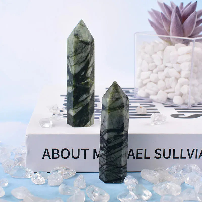 Tree Grain stone Crystal Point Tower