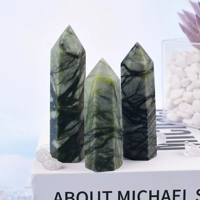 Tree Grain stone Crystal Point Tower