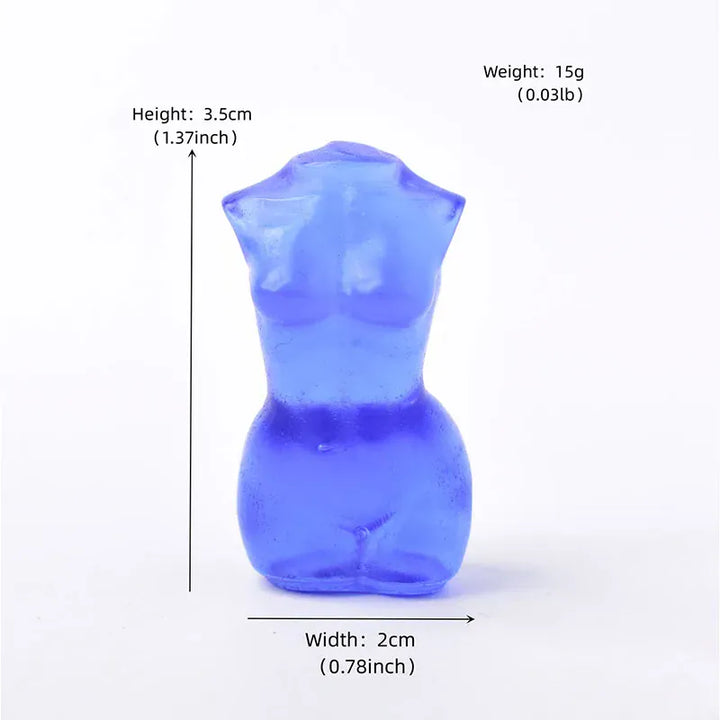 1PC Natural Crystal Carved Female Model Healing Crystal Figurines Reiki Gemstone Crafts Home Decoration Men and Women Gift