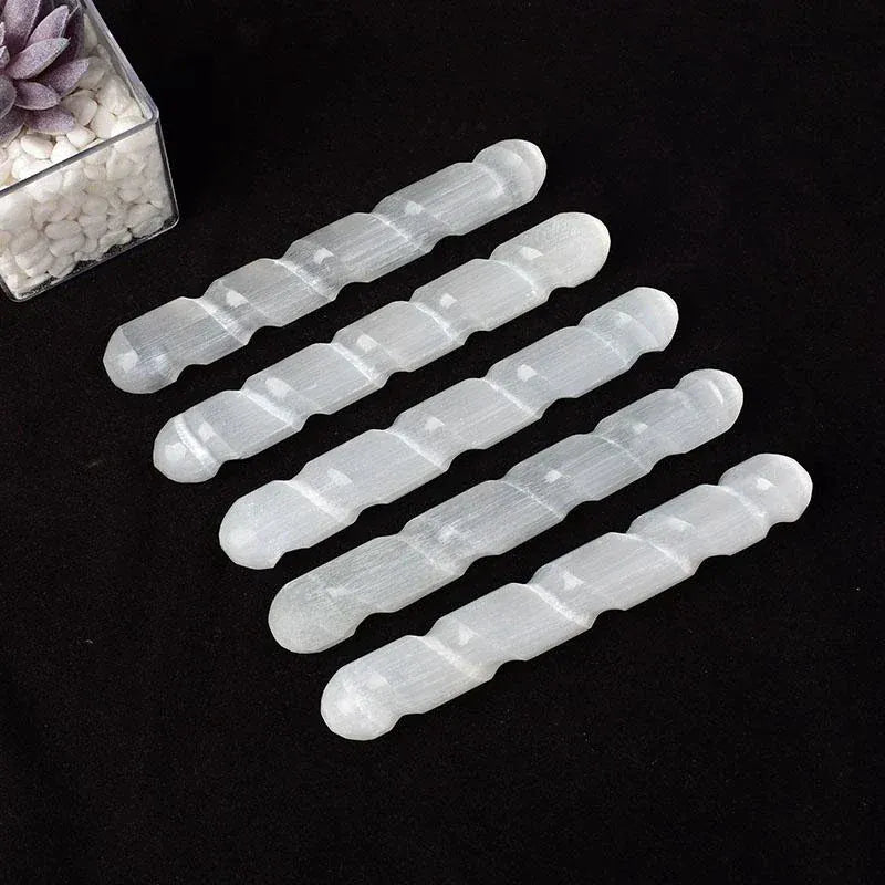 Selenite Wand Crystal Point Tower