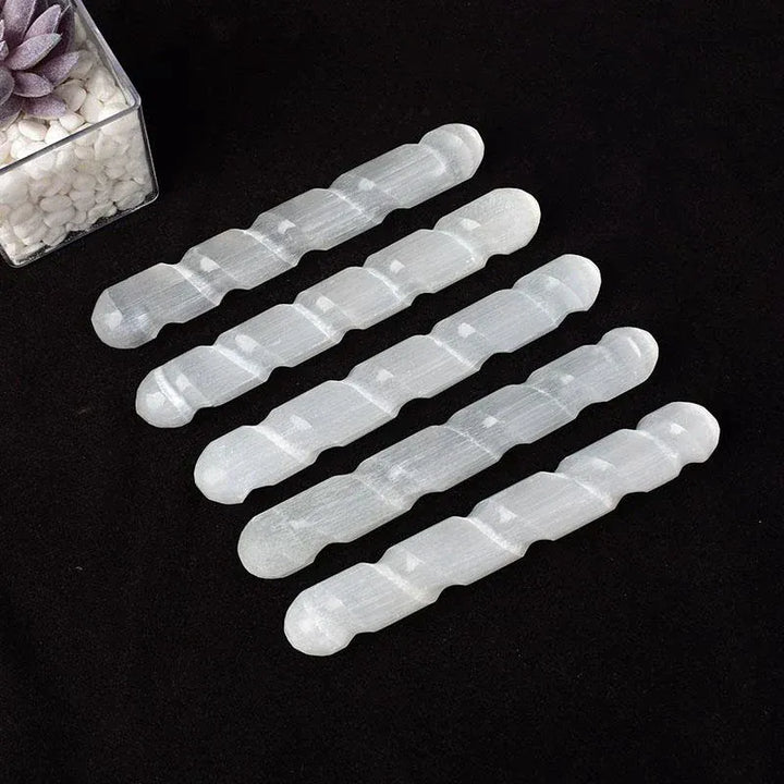 Selenite Wand Crystal Point Tower