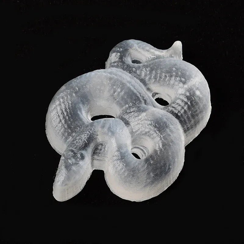 Natural Crystal Selenite Stone Snake Animal Mineral Specimen Crystal Crafts Lucky Items Feng Shui Collection Home Decor Gift