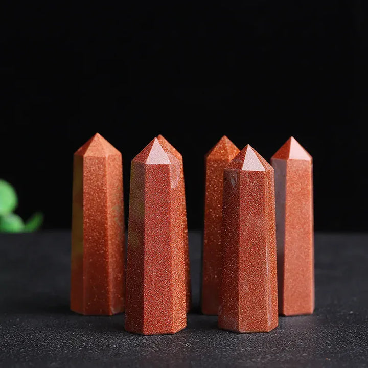 Natural Stone and Crystals Point Wand Witchcraft Rose Quartz Amethyst Home Decor Mineral Reiki Healing Stones Crafts Room Decor