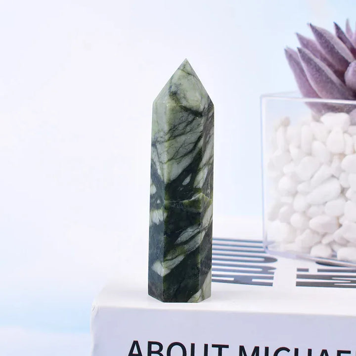 Tree Grain stone Crystal Point Tower