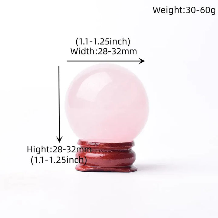 Polishing Natural Stone and Crystal Ball Reiki Healing Stone Home Decor Energy Gemstone Collection Mineral Meditation Ornaments