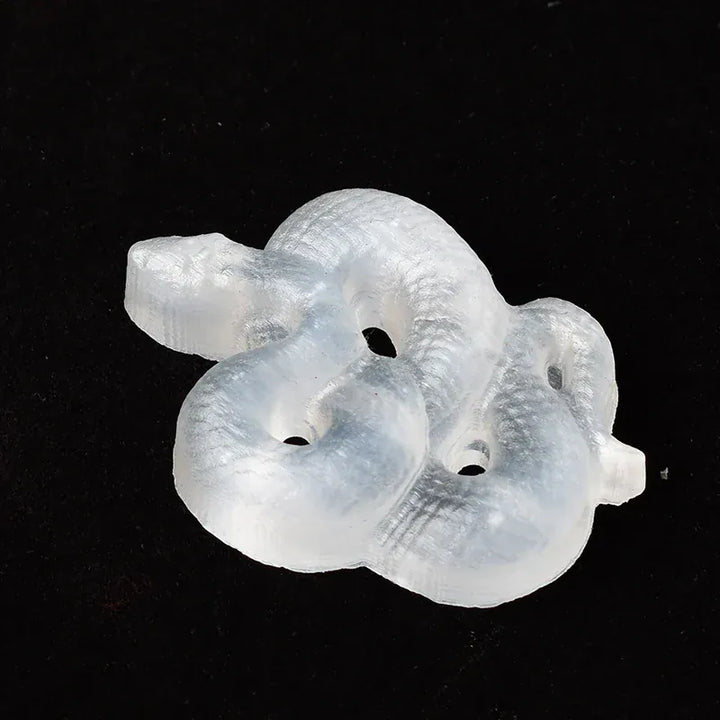 Natural Crystal Selenite Stone Snake Animal Mineral Specimen Crystal Crafts Lucky Items Feng Shui Collection Home Decor Gift