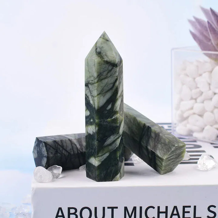 Tree Grain stone Crystal Point Tower