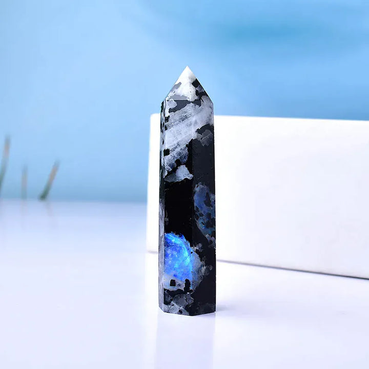 Moonstone Crystal Point Tower