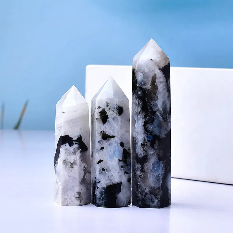 Moonstone Crystal Point Tower