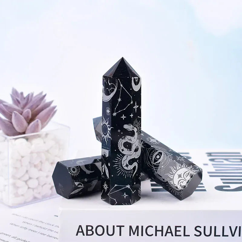 Silver Crystal Point Tower