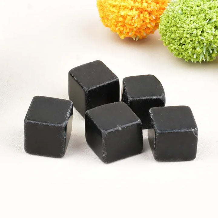 Natural Crystal Polished Rose Quartz Amethyst Obsidian Cube Ore Mineral Specimen Gem Ornaments For Home Decoration DIY Gifts