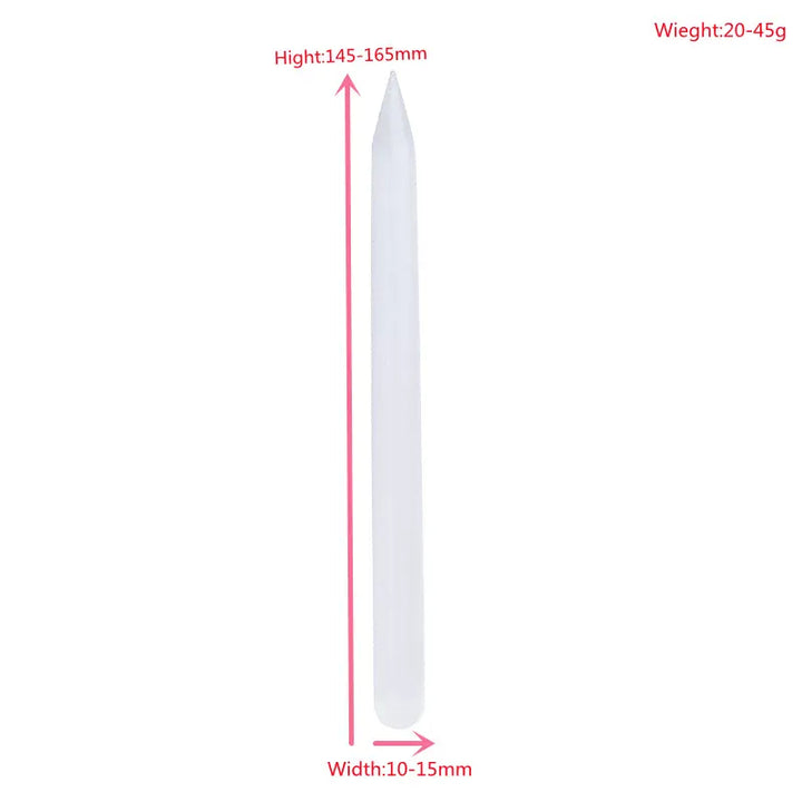 1PC Natural Selenite Pen Crystal Home Decoration Polished Stick Chips Gypsum Quartz Rough Minerals Specimen Healing Stone Gift