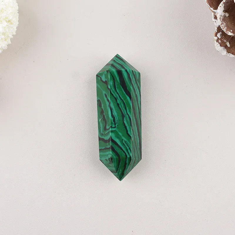 Colored Fluorite Crystal Point Tower