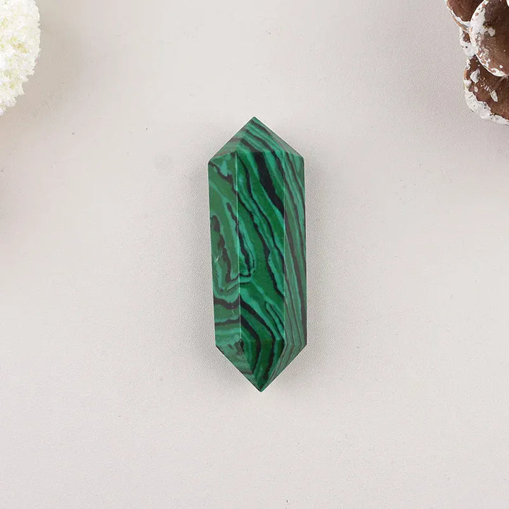 Colored Fluorite Crystal Point Tower