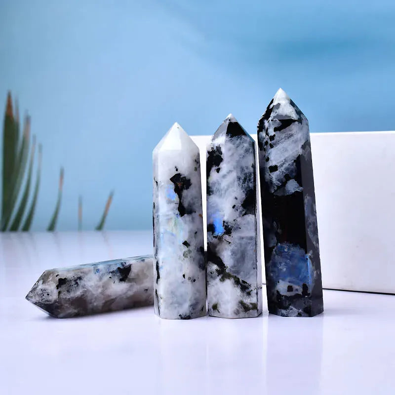 Moonstone Crystal Point Tower