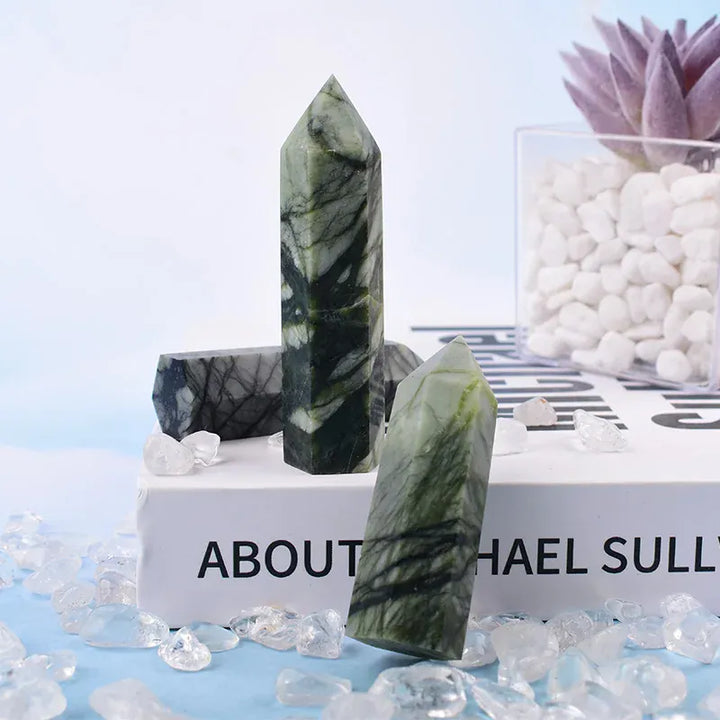 Tree Grain stone Crystal Point Tower