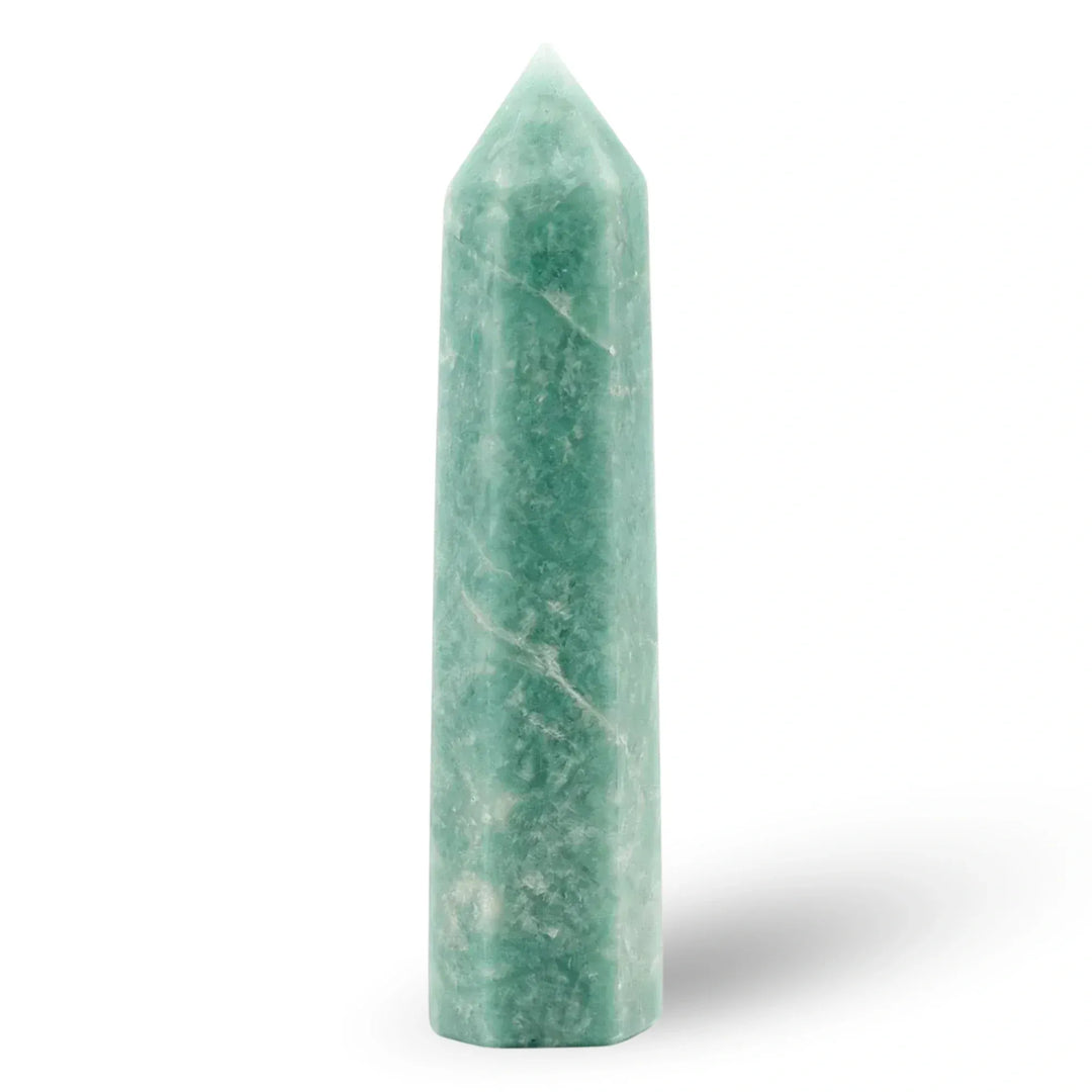 Amazonite Crystal Point Tower Crystal Tower Points Crystal + Quartz