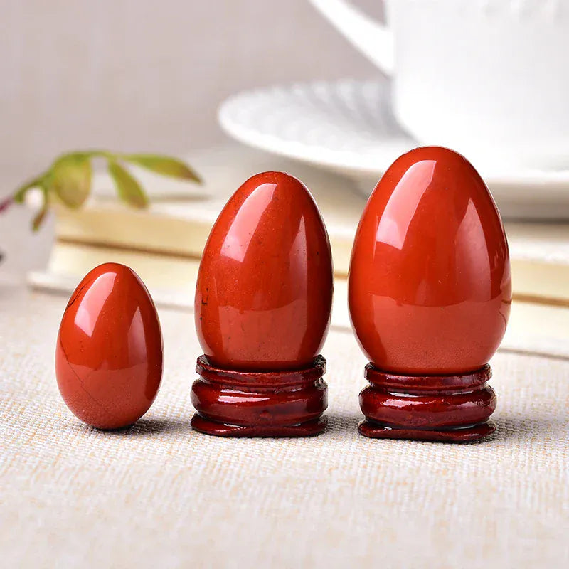 Amethyst Egg Crystal Quartz Reiki Ornament Natural Stone Healing Quartz Home Decorative energy stone Ore Mineral Ornaments gift Crystal + Quartz