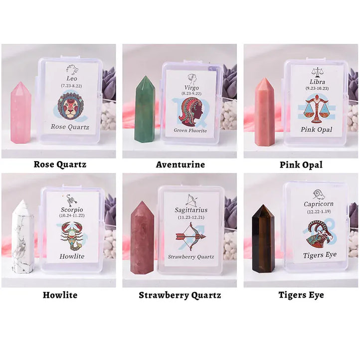 Aries Amethyst Crystal Point Tower Aries Amethyst / 1Pc Crystal + Quartz