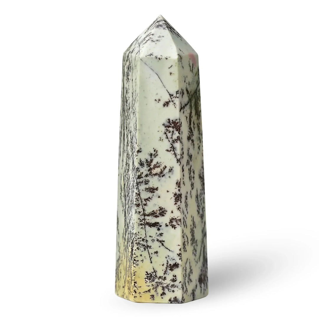 Brews Jade Crystal Point Tower Crystal Tower Points 50-60mm Crystal + Quartz