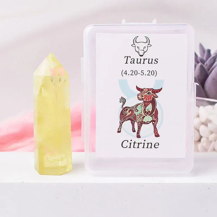 Cancer Smoky Quartz Crystal Point Tower Cancer Smoky Quartz / 1Pc Crystal + Quartz