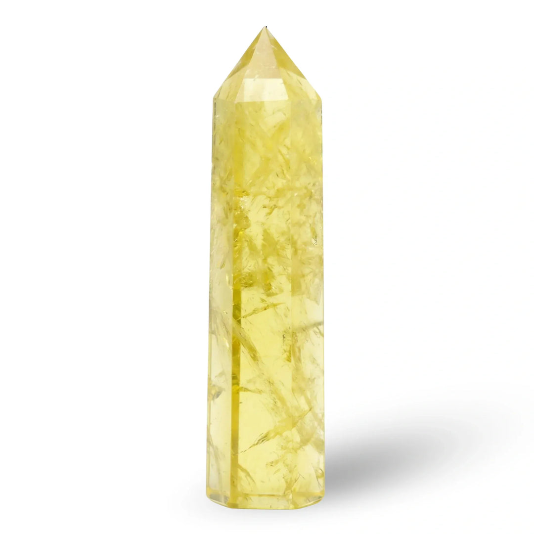 Citrine Crystal Point Tower Crystal Tower Points Crystal + Quartz