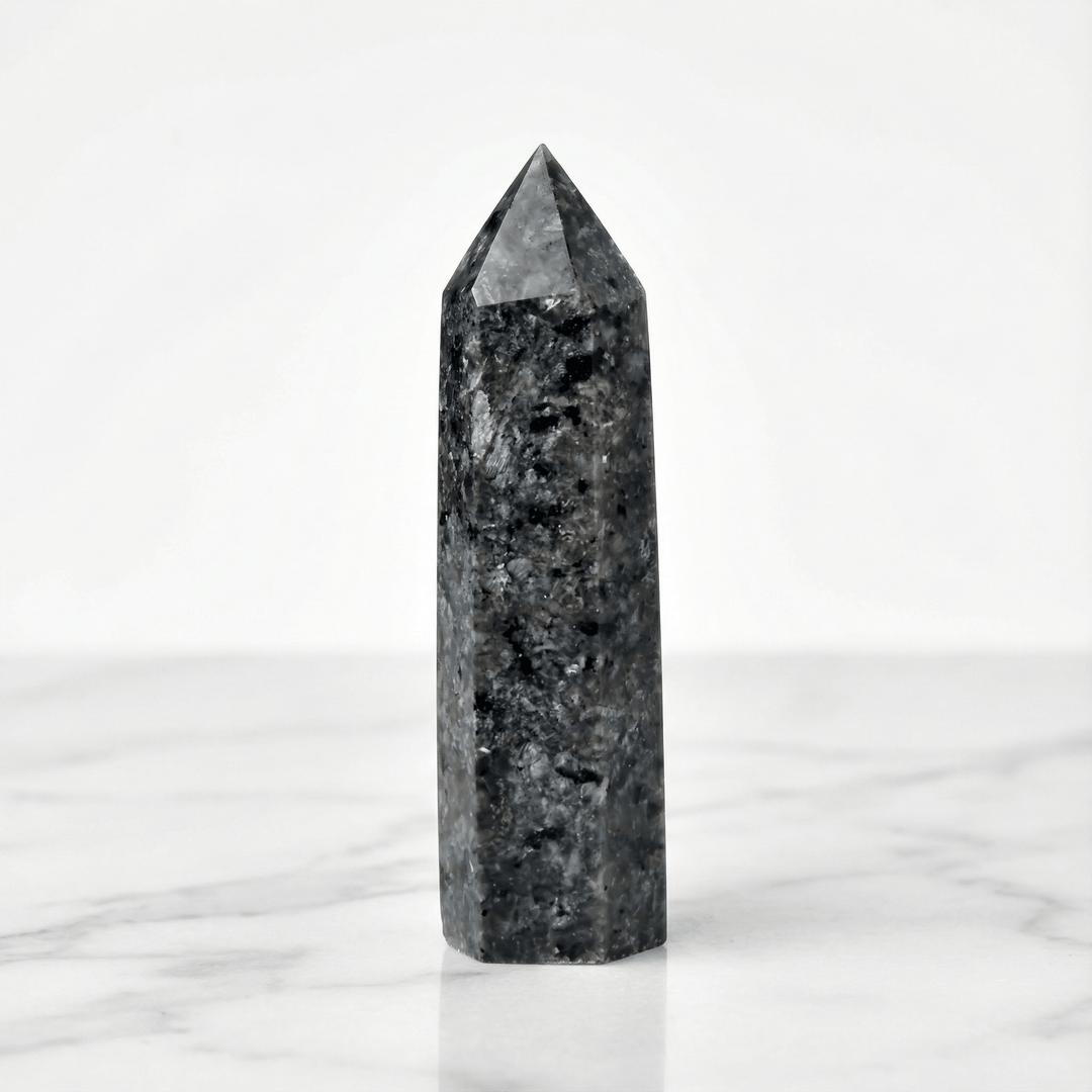 Fire Stone Crystal Point Tower 50-60mm Crystal + Quartz