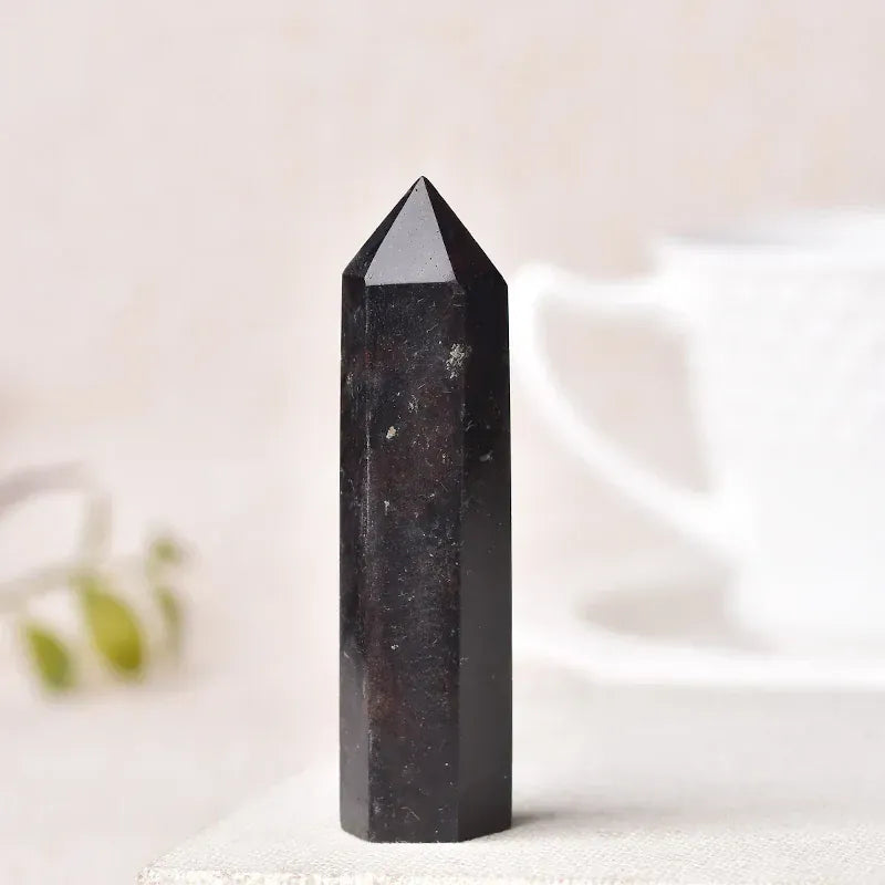 Fireworks stone Crystal Point Tower Fireworks stone / 50-60mm Crystal + Quartz