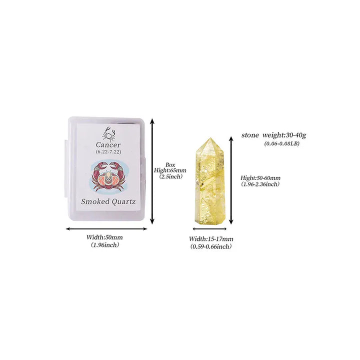 Gemini Purple Mica Crystal Point Tower Gemini Purple Mica / 1Pc Crystal + Quartz