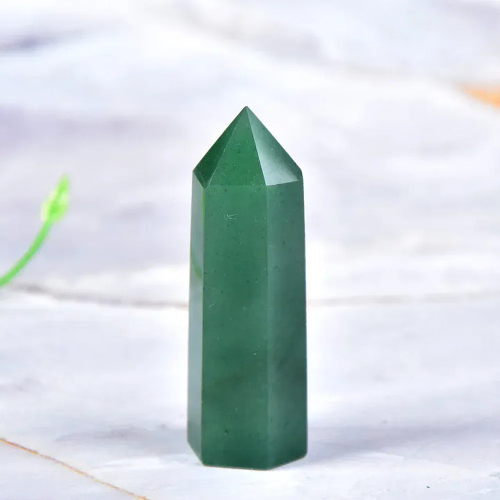 Lazuli Crystal Point Tower Crystal + Quartz