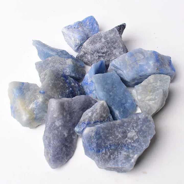 Natural Crystal Stone Irregular Raw Crystals Reiki Healing Stone Quartz Ore Mineral Ornaments Rock Specimen for Children Gifts Fynchenite / 90-100g Crystal + Quartz
