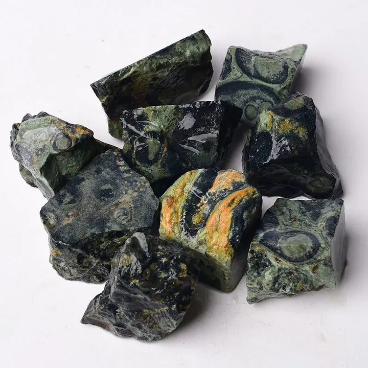 Natural Crystal Stone Irregular Raw Crystals Reiki Healing Stone Quartz Ore Mineral Ornaments Rock Specimen for Children Gifts Pink Opal / 90-100g Crystal + Quartz