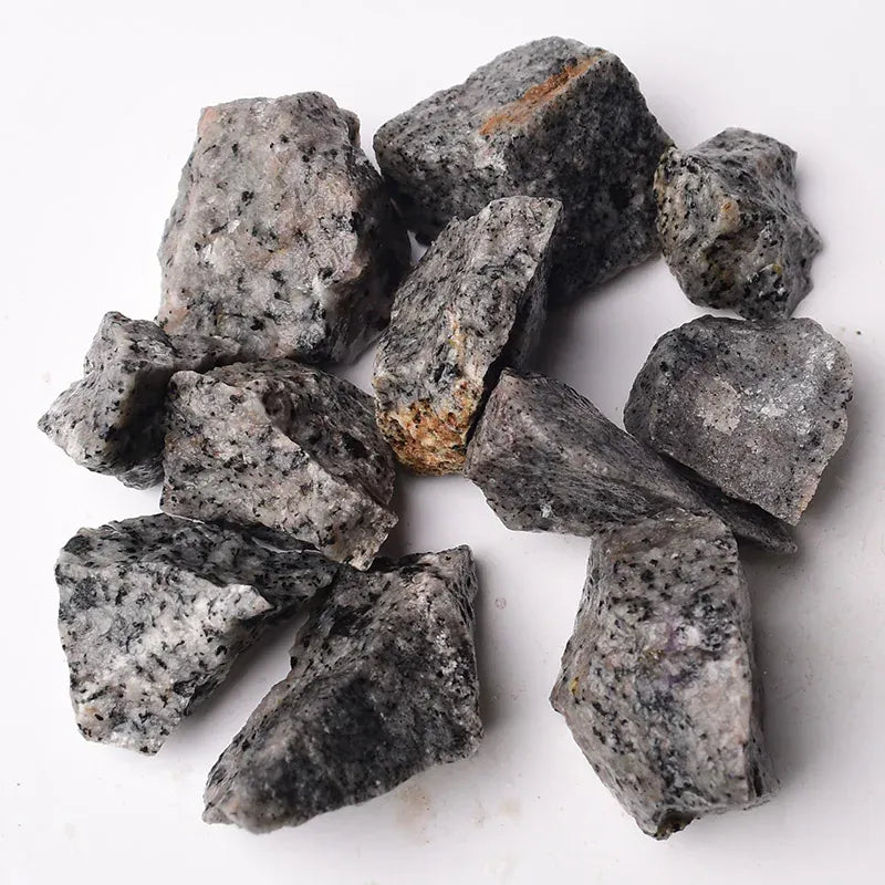 Natural Crystal Stone Irregular Raw Crystals Reiki Healing Stone Quartz Ore Mineral Ornaments Rock Specimen for Children Gifts Strawberry Quartz / 90-100g Crystal + Quartz