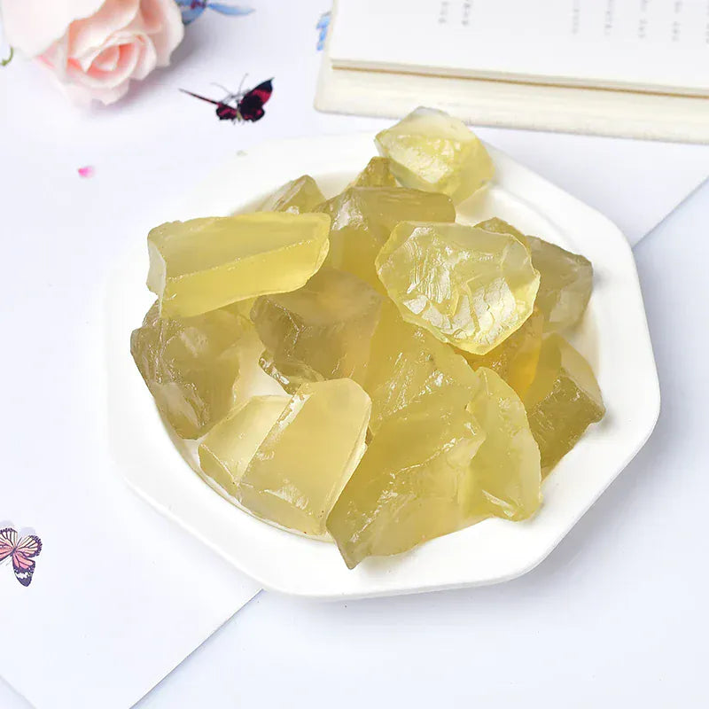 Natural Crystal Stone Irregular Raw Crystals Reiki Healing Stone Quartz Ore Mineral Ornaments Rock Specimen for Children Gifts Sunstone / 90-100g Crystal + Quartz