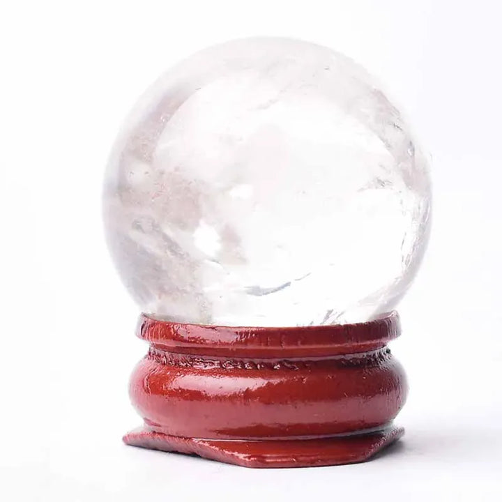 Polishing Natural Stone and Crystal Ball Reiki Healing Stone Home Decor Energy Gemstone Collection Mineral Meditation Ornaments Obsidian / 28-32mm Crystal + Quartz