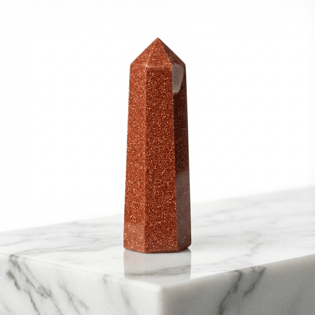 Redstone Crystal Point Tower 40-50mm Crystal + Quartz