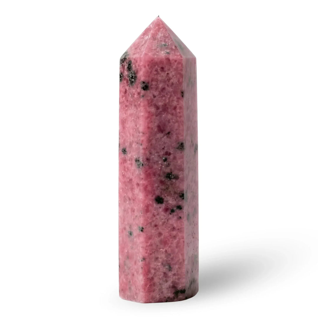 Rhodochrosite Crystal Point Tower Crystal Tower Points 50-60mm Crystal + Quartz